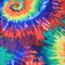 Tie Dye Anti-Pill Premium No-Sew Throw Fleece Fabric Kit (72x60)